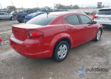 2014 Dodge Avenger Se from USA, damaged, VIN 1C3CDZAB9EN190255